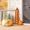 Set of 2 36"H Fall/Halloween Reversible Wood Pumpkin Porch Signs